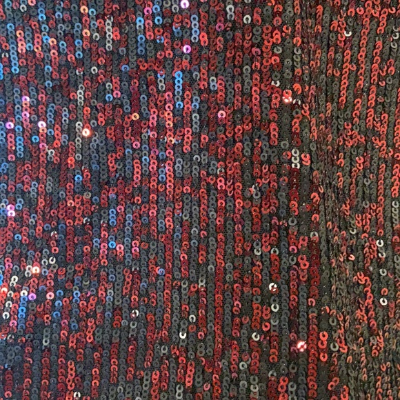 Rachel Roy Sequin Sleeveless V NeckTop. - Picture 4 of 5